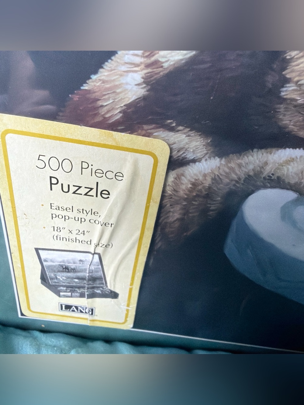 Lang Puzzle 500pc "LEO" Sealed - New - Kitten Puzzle